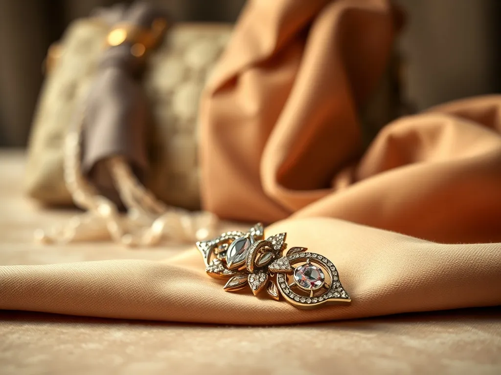 Broszki w roli mocnego akcentu stylizacyjnego